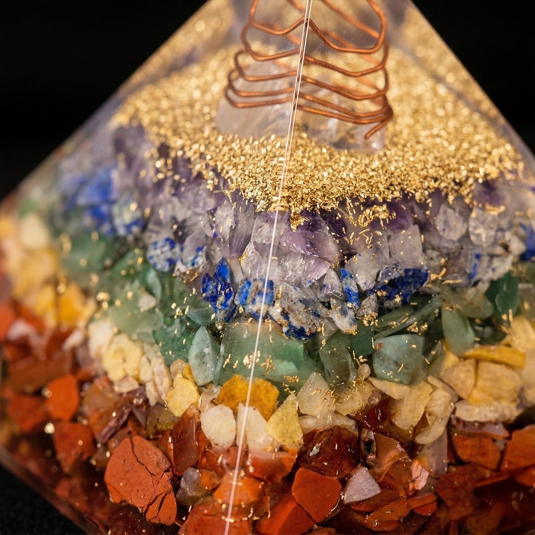 7 Chakra Energy Pyramid