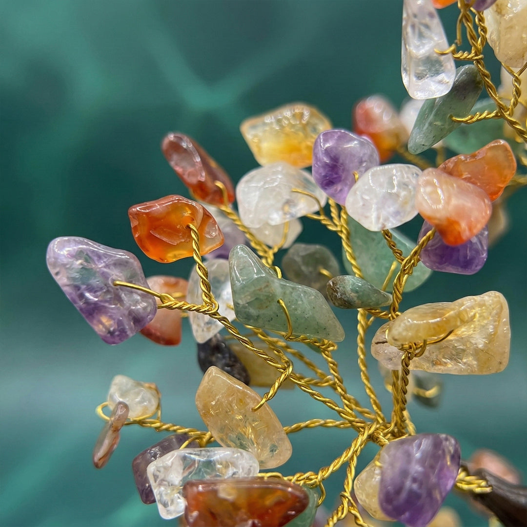Multi-Gemstone Tree (Natural Crystals)