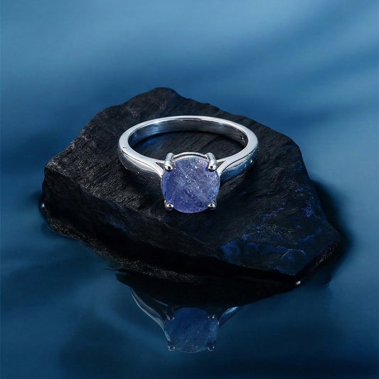 Nilam (Blue Sapphire) Gemstone Ring
