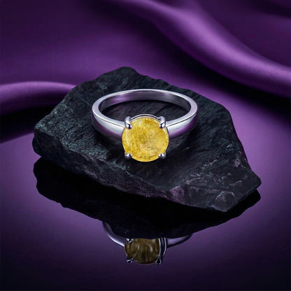 Prokraj (Yellow Sapphire) Gemstone Ring
