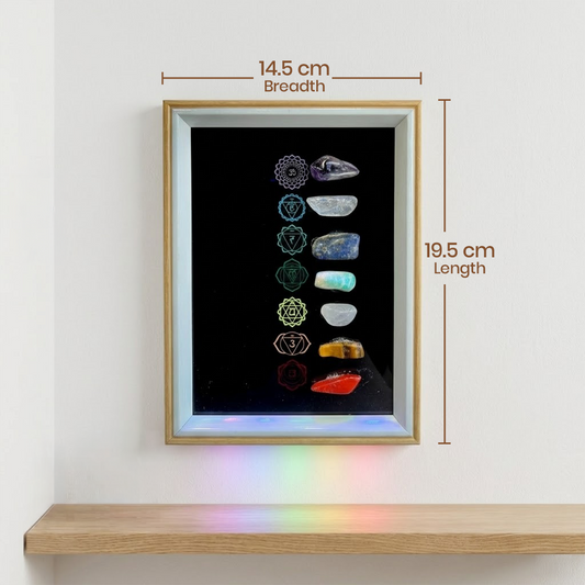 7 Chakra Healing Crystal Frame