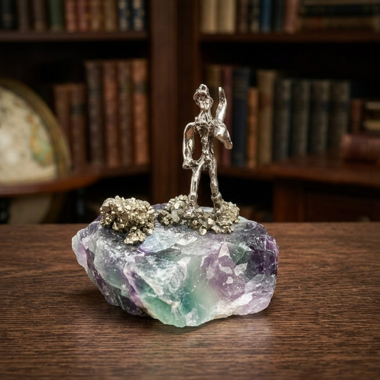 Pyrite Miner Prosperity Figurine