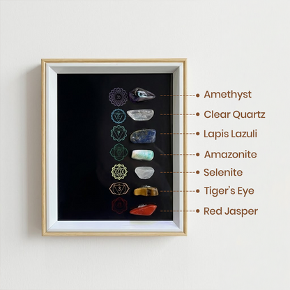 7 Chakra Healing Crystal Frame