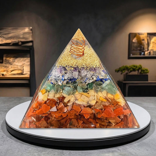 7 Chakra Energy Pyramid