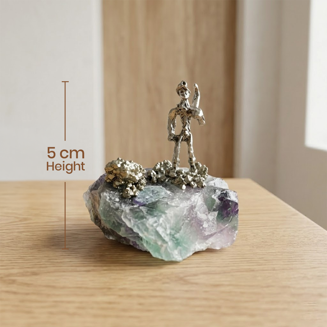 Pyrite Miner Prosperity Figurine