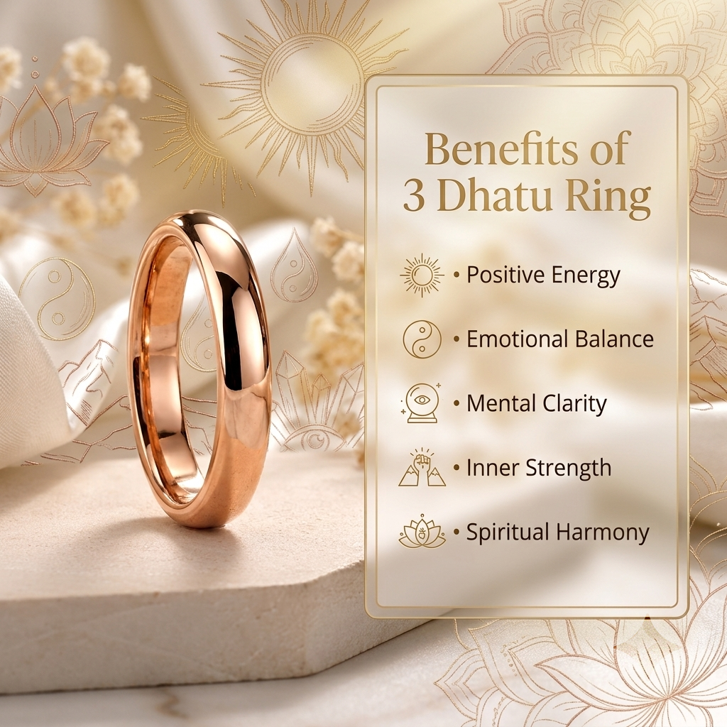 3 Dhatu Ring (Copper • Silver • Bronze)