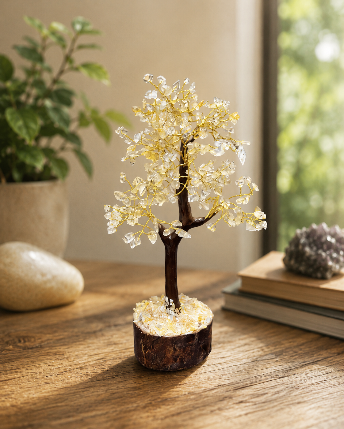 Citrine Crystal Tree