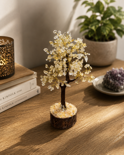 Citrine Crystal Tree