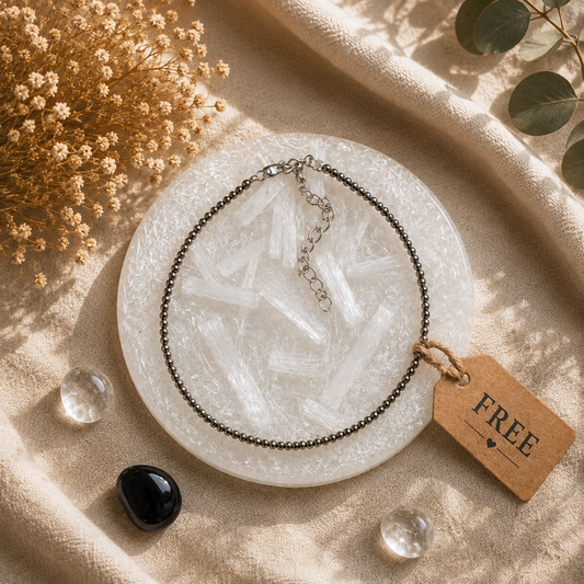 Pyrite Anklet (Adjustable Fit)