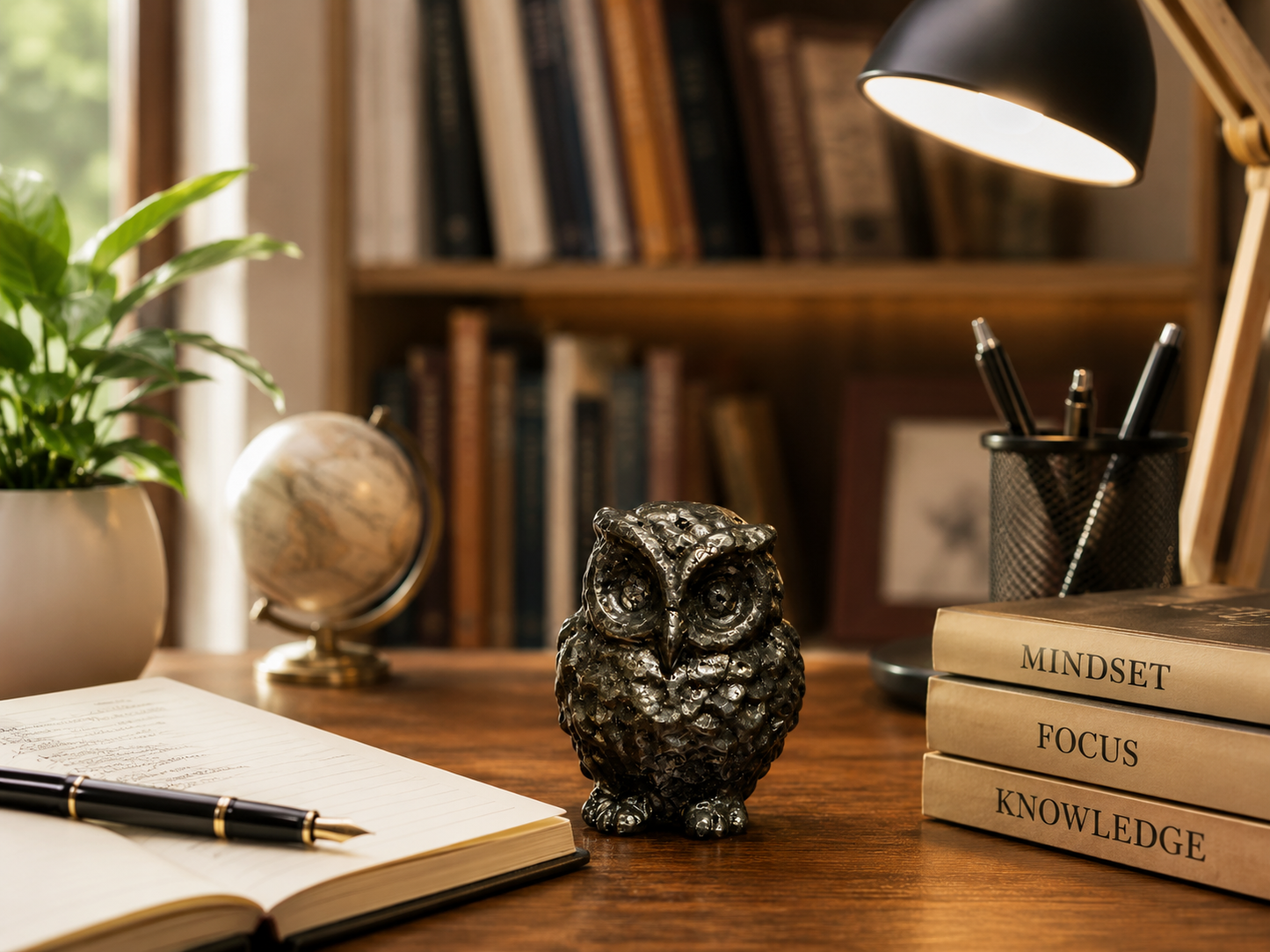 The Pyrite Owl