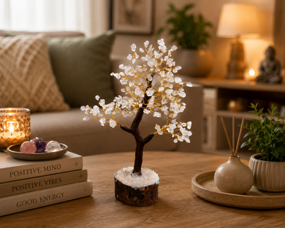 Clear Quartz Crystal Tree