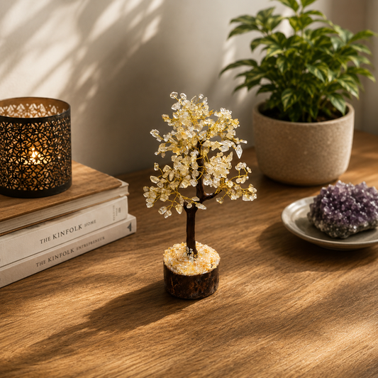 Citrine Crystal Tree
