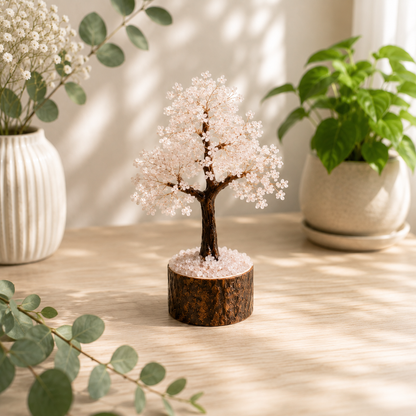 Selenite Crystal Tree