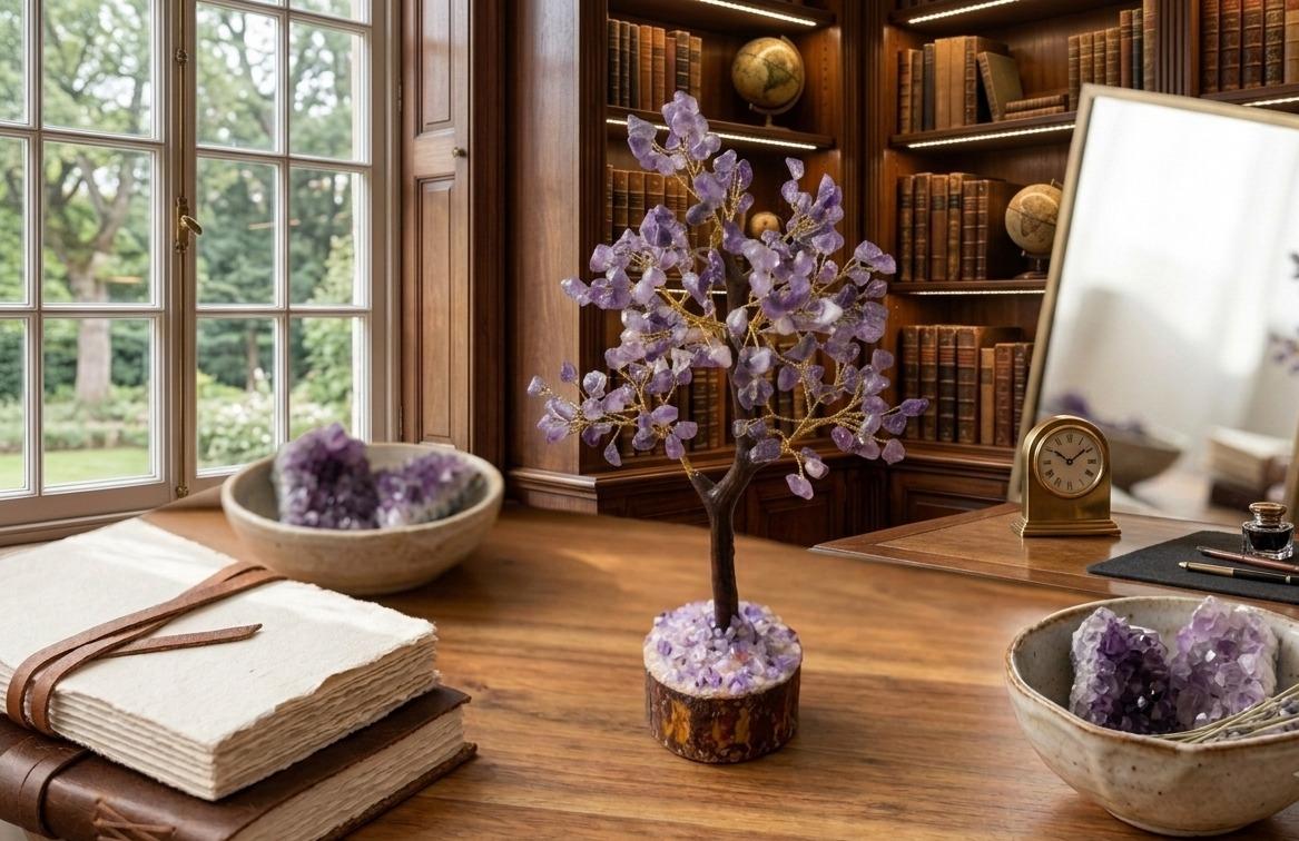 Amethyst Crystal Tree