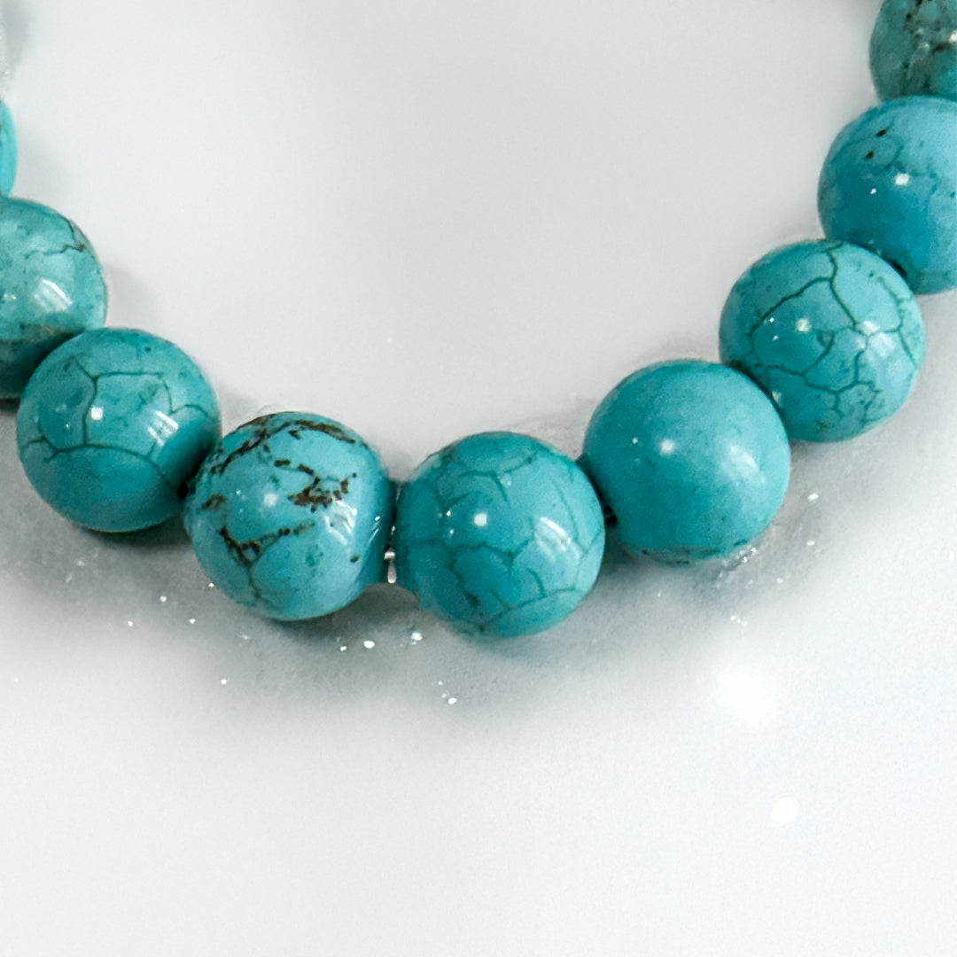 Firoza Bracelet (Natural Turquoise Stone)