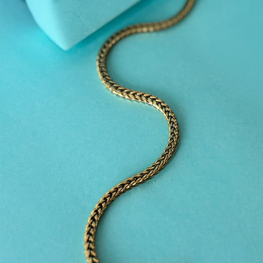 Classic Flat Wheat (Foxtail) Chain