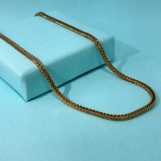 Classic Flat Wheat (Foxtail) Chain