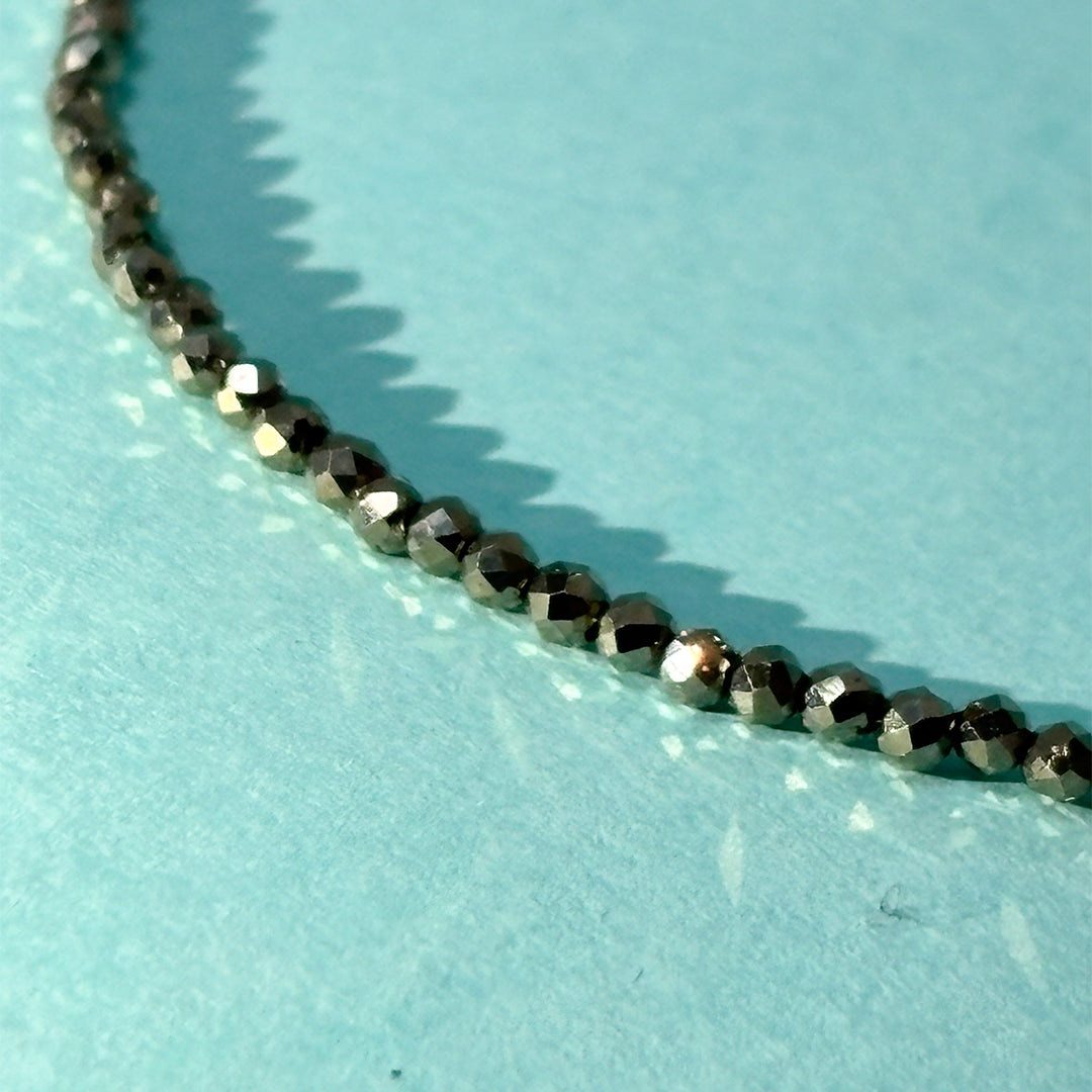 Pyrite Anklet (Adjustable Fit)