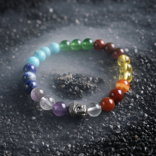 7 Chakra Healing Bracelet (Natural Gemstones)