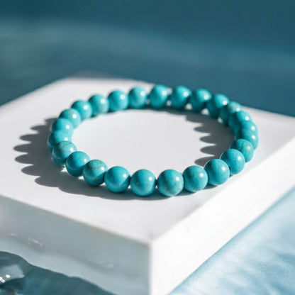 Firoza Bracelet (Natural Turquoise Stone)
