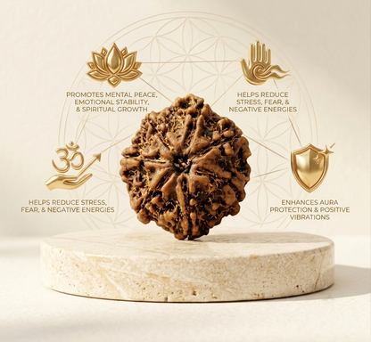 7 Mukhi Rudraksha (Original & Natural)