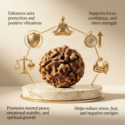 3 Mukhi Rudraksha (Original & Natural)