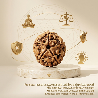 5 Mukhi Rudraksha (Original & Natural)
